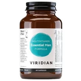 Viridian Nutrition Esencialni moški multivitamini Viridian (60 kapsul)