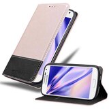 Cadorabo Case, združljiv s Samsungom v rose Gold Black - zaščitni pokrov z magnetnim zapiranjem, stoječo funkcijo in režo za kartico, (20586898) Cene