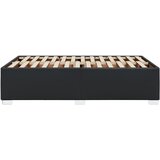  Okvir za krevet crni 120 x 200 cm od umjetne kože | shoptok.hr