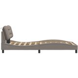  Okvir kreveta s LED-om bez madraca Hvar 100 x 200 cm od tkanine | shoptok.hr