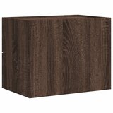  Zidni noćni ormarić boja smeđeg hrasta 45 x 30 x 35 cm | shoptok.hr