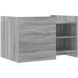  Stolić za kavu siva boja hrasta 80x50x50 cm konstruirano drvo | shoptok.hr