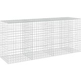  Gabion s žicom debljine 5 mm i mrežom 10x10 cm 350x100x150 cm | shoptok.hr