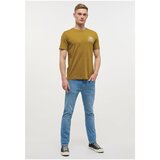 Mustang Majice s kratkimi rokavi Alex C Print Oranžna | Shoptok.si