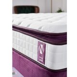 Hanah home Purple Double Size Padded Soft Mattress Belo - Ljubičasti (480NRN1256)dušek