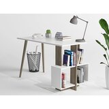 Olimp Sport Radni sto univer sa drvenim nogama u dve boje | Eponuda.com