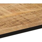  Konzolni stol 110x30x75 cm grubo masivno drvo manga i željezo | shoptok.hr