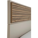 XORA postelja 120 cm x 200 cm , leseni material bež, barve hrasta | Shoptok.si