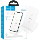Hoco Punjač kućni, bežični, docking station, 15 W - CW38, Bijeli Cijene