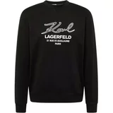 Karl Lagerfeld Majica črna / bela
