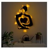 Wallity zidna dekoracija Hug 117, 70x52cm, Crna | Eponuda.com