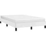 vidaXL Posteljni okvir bel 120x190 cm umetno usnje | Shoptok.si