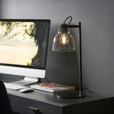  Endon 107012 - Stona lampa URBAN 1xE27/10W/230V crna/zadimljena crna | Eponuda.com