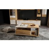 Jela Jagodina jela tv sto TV220-2K4F/GL - kolekcija gala - pacifik orah/bež lak - 219x48x46 cm | ePonuda.com