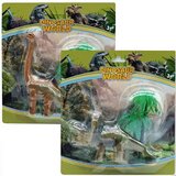 Magic Toys Dino World: Figurica dinozavra Triceratopa ali Brahiozavra, z drevesom | Shoptok.si