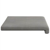  Jastučić za klupu Baršun Svjetlosiva Dubina 35 cm | shoptok.hr