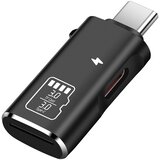 LINQ Bralnik kartic Micro-SD na USB-C 5 Gbps prenos z 10W USB-C polnjenjem, Črna, (5000185077) Cene