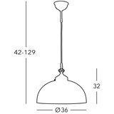  Kolarz 731.32.22 - Luster na sajli NONNA 1xE27/75W/230V, zelene boje | Eponuda.com