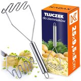 KADAX Mešalnik za krompir, jeklena metlica, spiralni gnetilnik za pire 25 cm, (5000358402) Cene