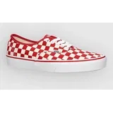 Authentic Primary Check Skate cevlji racing red / white