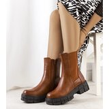 D/CEO Black wedge heeled boots Etylioo | Shoptok.si
