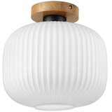  Plafonsko svetlo HARMA WOOD 1xE27/15W/230V hrast/bela prečnik 25 cm | Eponuda.com