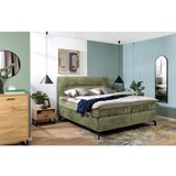 Esposa POSTELJA BOXSPRING 160 cm x 200 cm , tekstil zelena | Shoptok.si