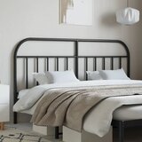 vidaXL Metalno uzglavlje crno 160 cm Cijene