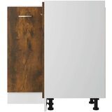 vidaXL Kuhinjska omarica dim. hrast 75,5x75,5x80,5 cm inženirski les | Shoptok.si