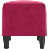  Klupa crvena boja vina 70 x 35 x 41 cm baršunasta | Eponuda.ba