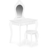 ECO TOYS Veliki sto za šminkanje sa okruglim ogledalom za decu | ePonuda.com