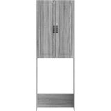 Kabinetska WC UTRECHT Siva Sonoma 66 x 25,5 x 190 cm | shoptok.hr