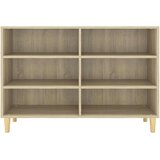 vidaXL Komoda sonoma hrast 103,5x35x70 cm inženirski les, (20620854) | Shoptok.si