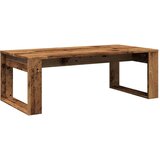 vidaXL Klubska mizica starinski les 102x50x35 cm inženirski les | Shoptok.si