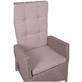 Garden Pleasure Svetlo rjav vrtni fotelj iz umetnega ratana Braga - | Shoptok.si