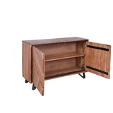 Interia Home & Living Omarica iz masivne akacije v naravni barvi 120x78x40 cm Ambala – | Shoptok.si