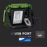  LED prigušiva punjivi reflektor SAMSUNG čip + SOS funkcija 10W/3,7V/USB IP44 | Eponuda.com