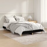 Maison Chic Posteljni okvir - Dvoposteljna postelja - Zakonska postelja črn 120x190 cm inženirski les-J13689, (21762808) | Shoptok.si