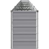  Povišeni vrtni krevet Siva 600 x 40 x 55 cm | shoptok.hr