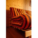 Karup Narančasta/smeđa futon/drvena fotelja Roots – | shoptok.hr