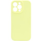 Chameleon Silikonski ovitek (liquid silicone) za Apple iPhone 14 Pro, Soft, pastelno rumena | Shoptok.si