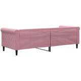  Dnevni krevet ružičasti 80 x 200 cm baršunasti | shoptok.hr
