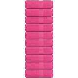 vidaXL Ručnici za pranje ŽABA 10 kom. Roze 30x30 cm 360 g/m² - Ružičasta 30 x 30 cm 10 | shoptok.hr