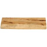 Stolna ploča 40x20x2,5 cm masivno drvo manga sa živim rubom | shoptok.hr