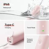 Laifen Wave Special električna četkica za zube + 2 zamjenske glave Pink 1 kom | shoptok.hr