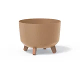Dekorativna saksija Eco Wood L300W, Bež
