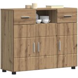  Drveni ormar s ladicama Umjetnički hrast 88,5 x 30,5 x 73 cm | shoptok.hr