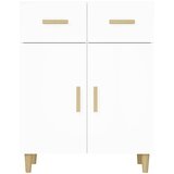  Komoda bijela 69,5x34x89 cm od konstruiranog drva | shoptok.hr