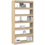  Knjižna polica Sonoma Oak Inženirski les 100 x 30 x 198 cm Police, (22094689) | Shoptok.si