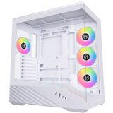 Lian Li kućište vector V100 Midi-Tower/ATX/RGB,/Window/BELO/G99.V100RW.00 Cene